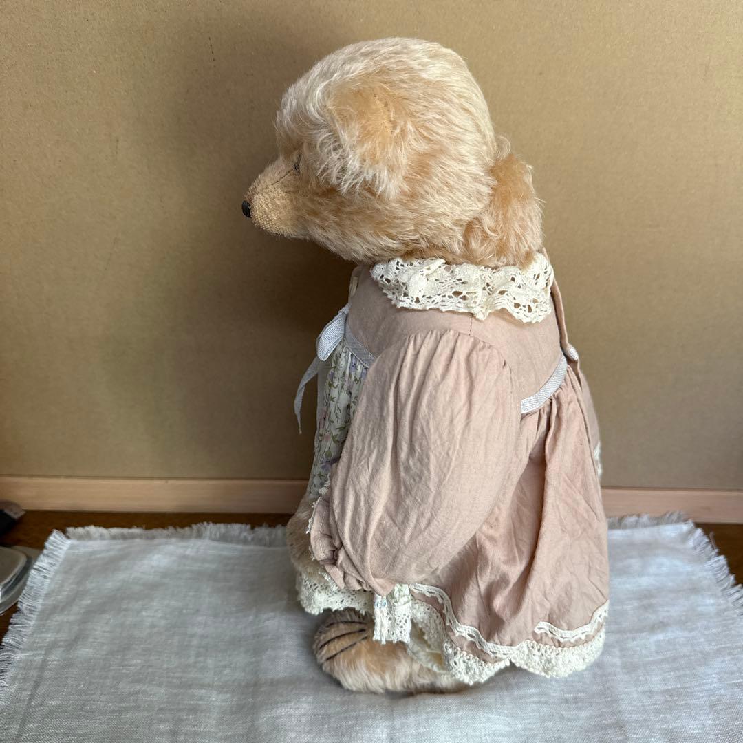 梶原晴美　テディベア　34センチ　美品