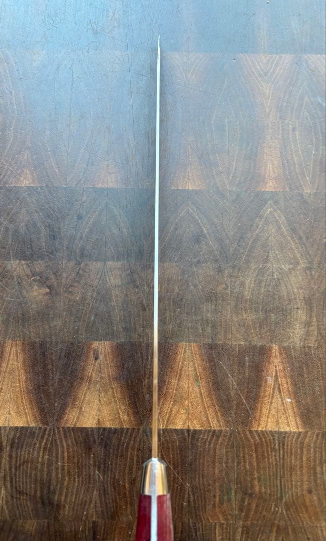 月山義高作　INOX ステンレス　筋引　270mm 包丁　全鋼　洋包丁