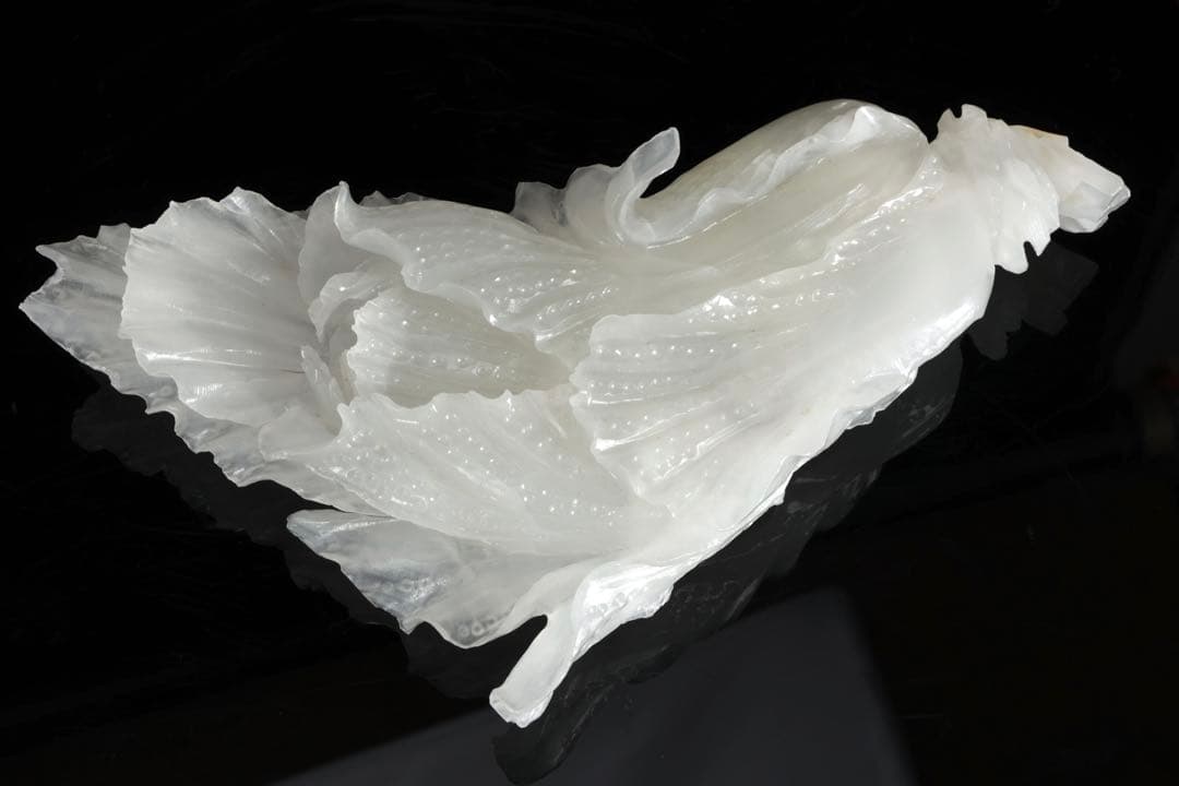 中国美術 白玉彫刻 白菜 置物 飾石 天然石 縁起物 開運 古玩 古美術 骨董品