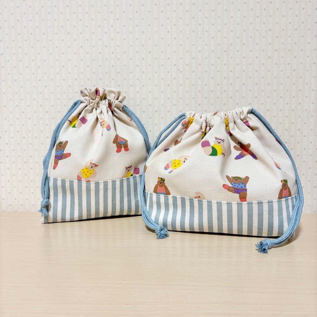 075.＊kurumi＊入園入学5点セット／裏地付きで丈夫☆