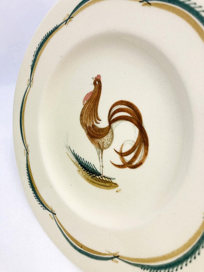 ルースター【レアパターン】サイドプレート 英国 アースンウェア スージークーパー