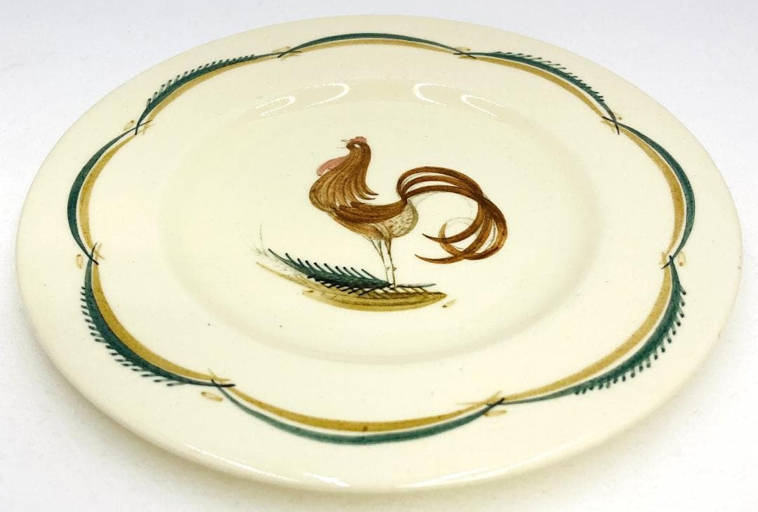 ルースター【レアパターン】サイドプレート 英国 アースンウェア スージークーパー