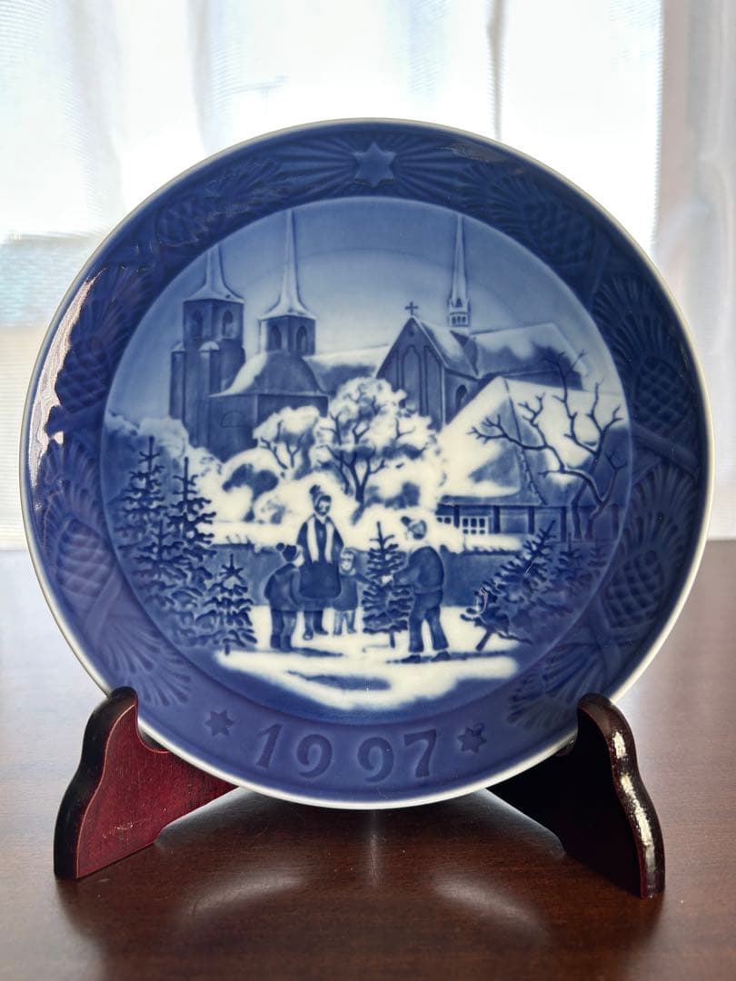 ロイヤルコペンハーゲン イヤープレート1997年製 皿 - メルカリ