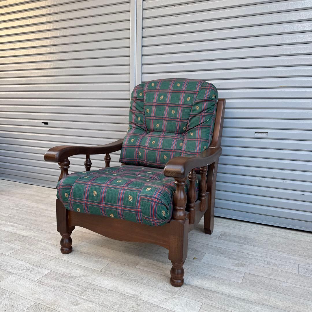 未使用品　スペイン DANVES シングルソファ　ソファ　1人掛け　カントリー②