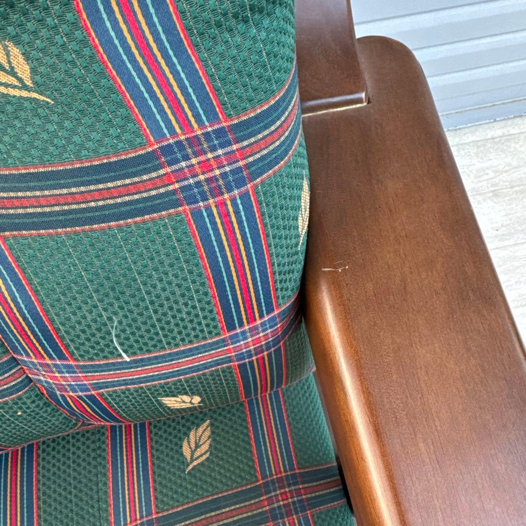 未使用品　スペイン DANVES シングルソファ　ソファ　1人掛け　カントリー②