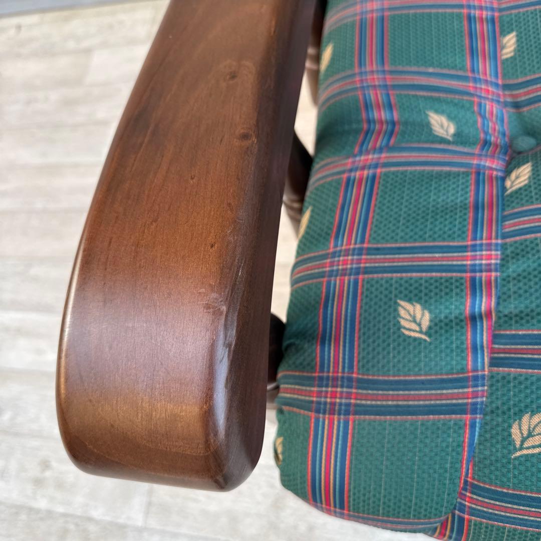 未使用品　スペイン DANVES シングルソファ　ソファ　1人掛け　カントリー②