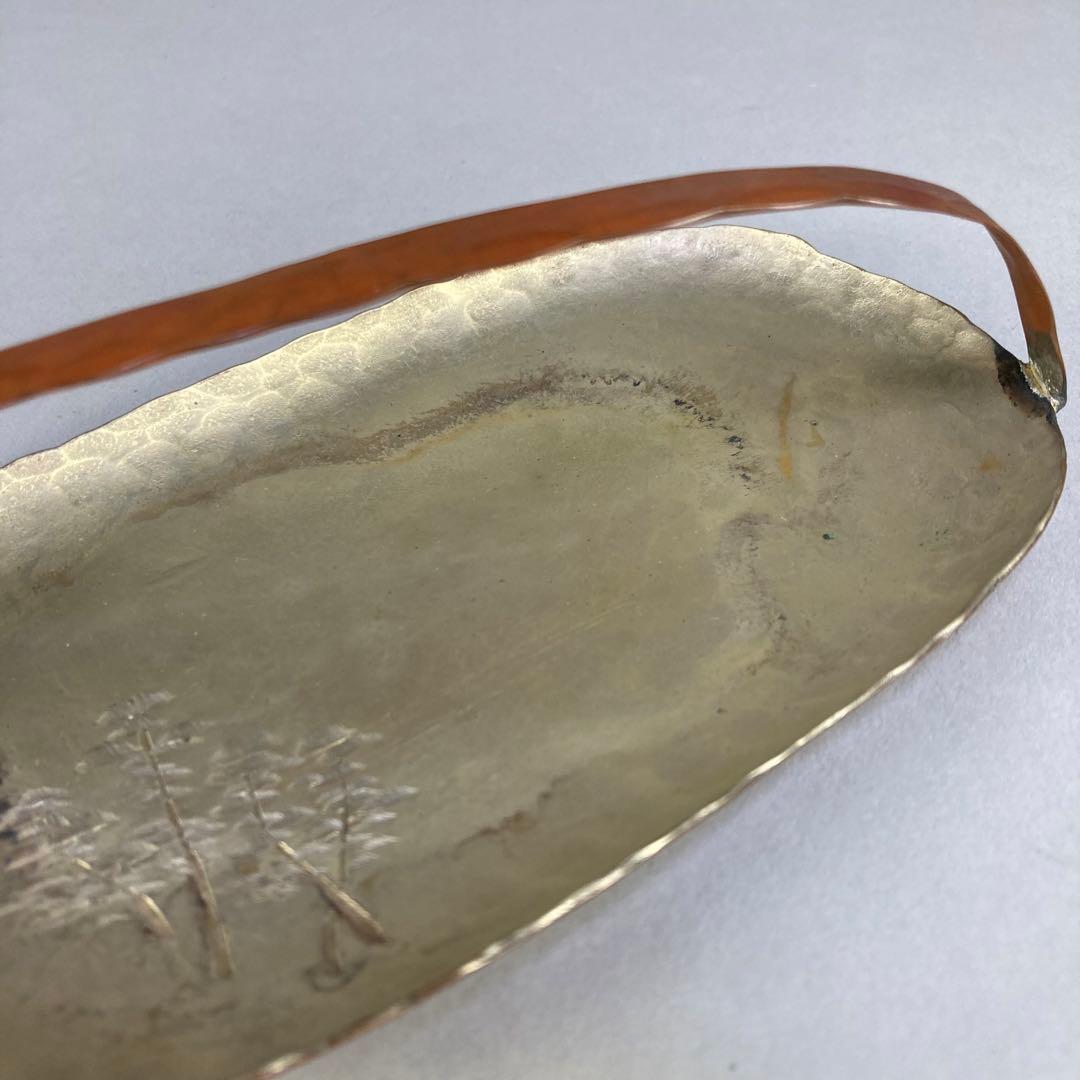 塩津正寿 嘯月堂 「銅手付盛器」