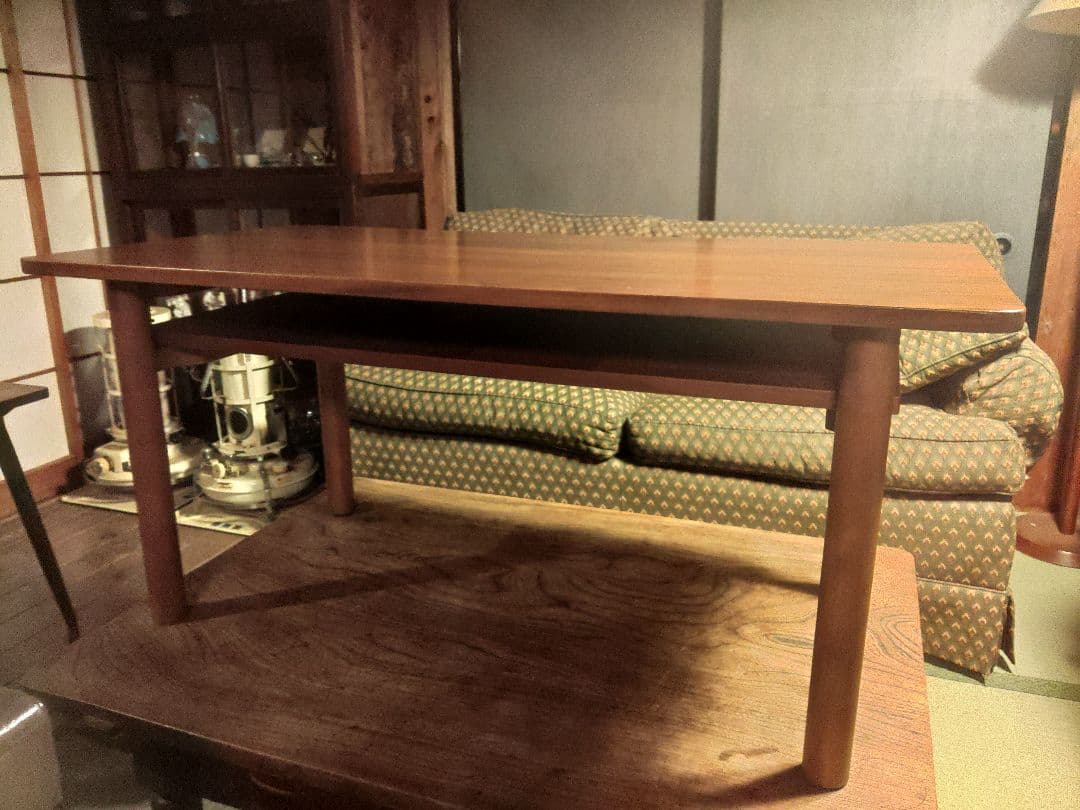 希少　MUJI 無印良品　ミドルテーブル　ウォールナット　天然木　廃盤品　レア