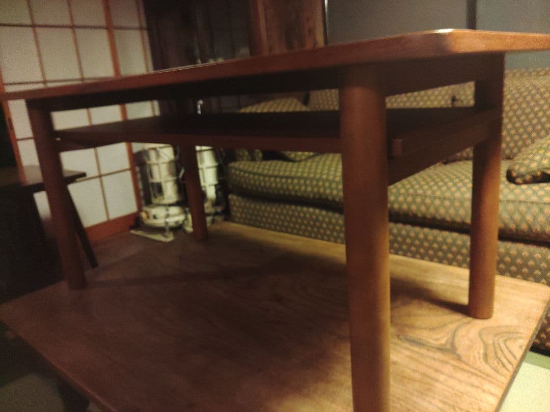 希少　MUJI 無印良品　ミドルテーブル　ウォールナット　天然木　廃盤品　レア