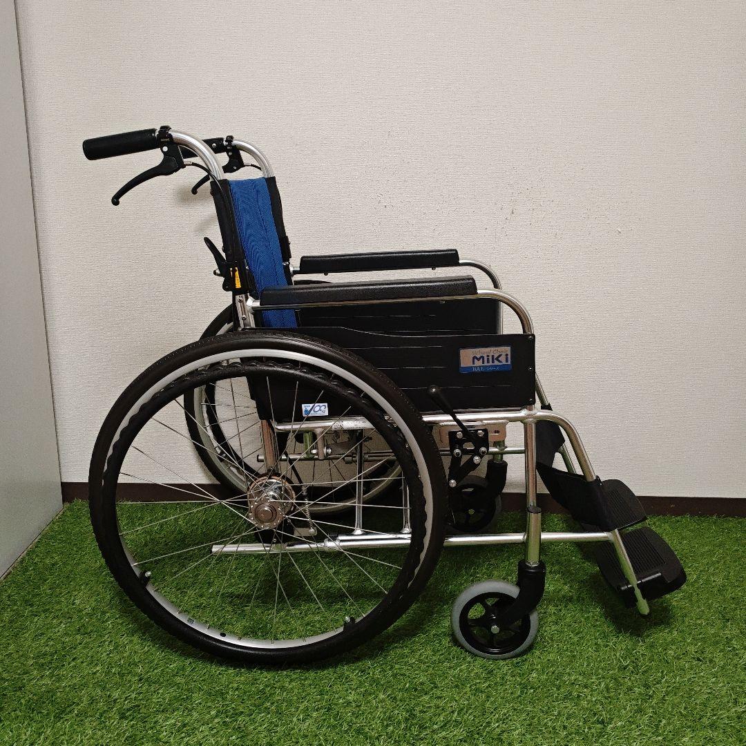 ミキ 自走式 車椅子 ノーパンクタイヤ BAL-1
