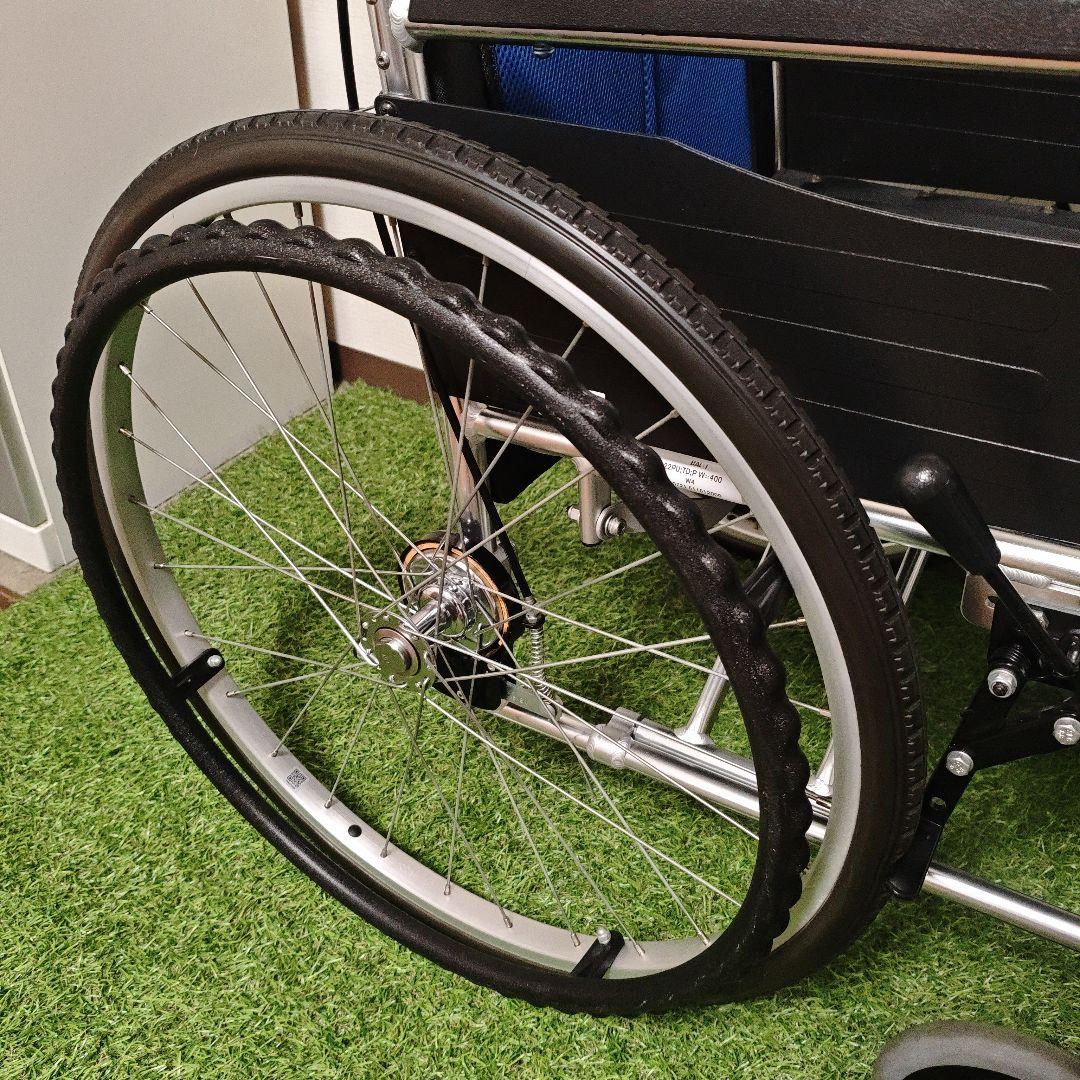 ミキ 自走式 車椅子 ノーパンクタイヤ BAL-1