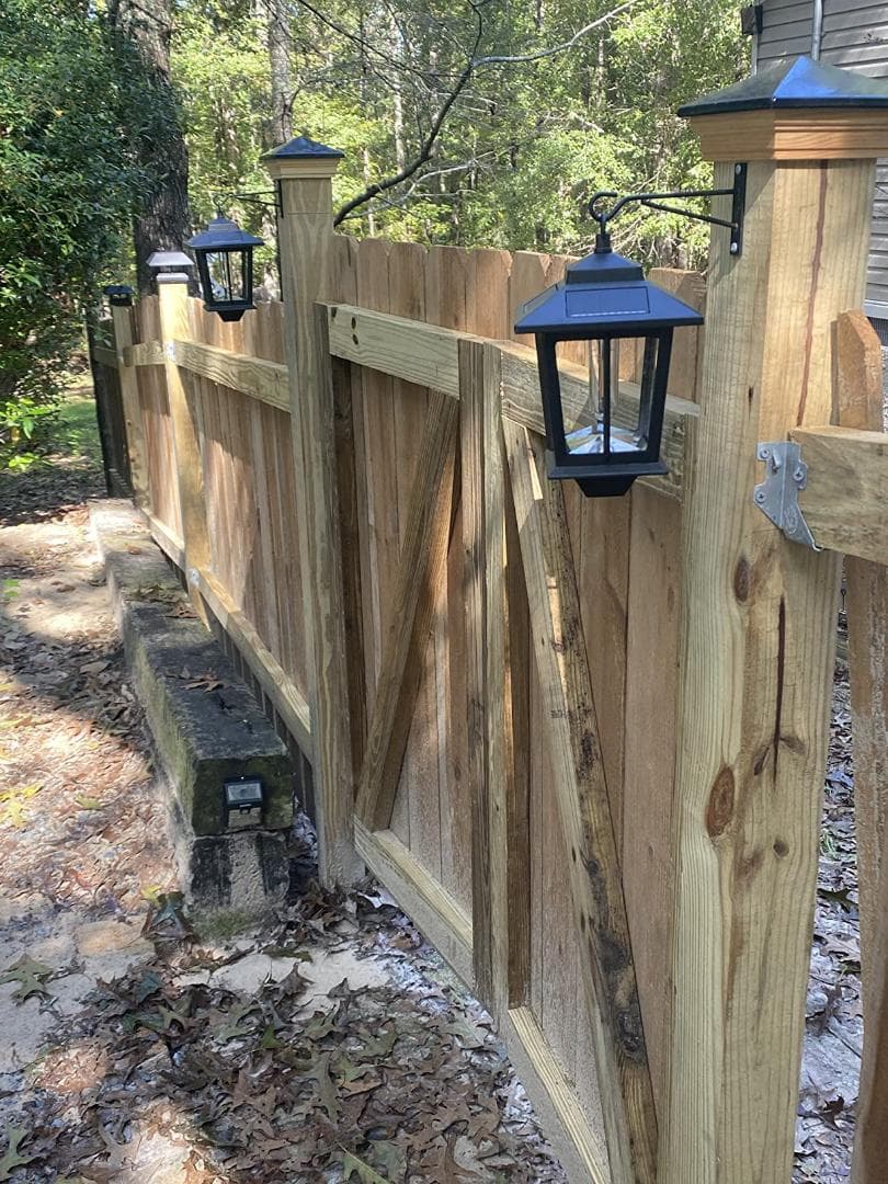 レトロ アンティーク 自動点灯 ソーラーライト 2個セット