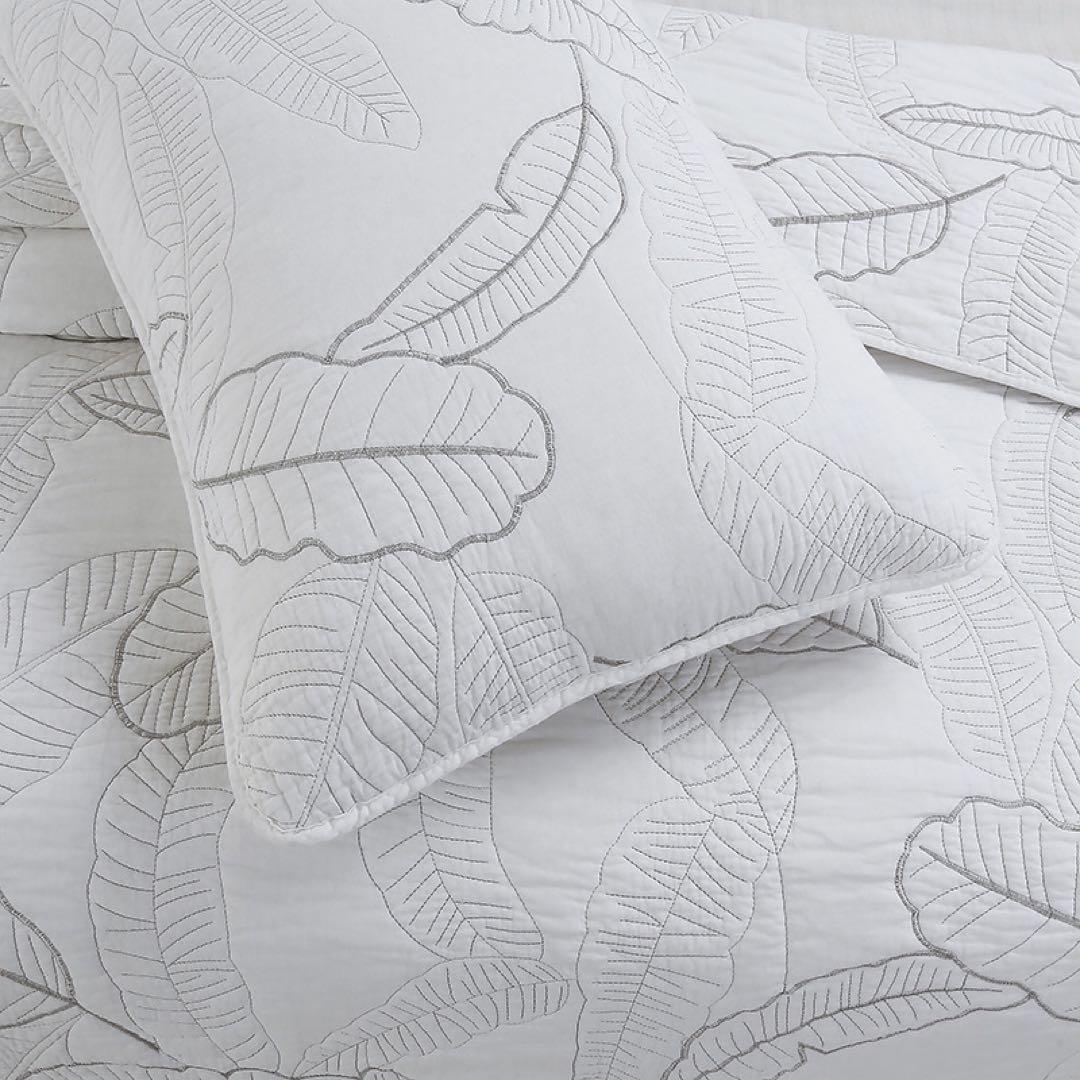 キルトベッドカバー3点セット綿マルチカバー キルティング 132