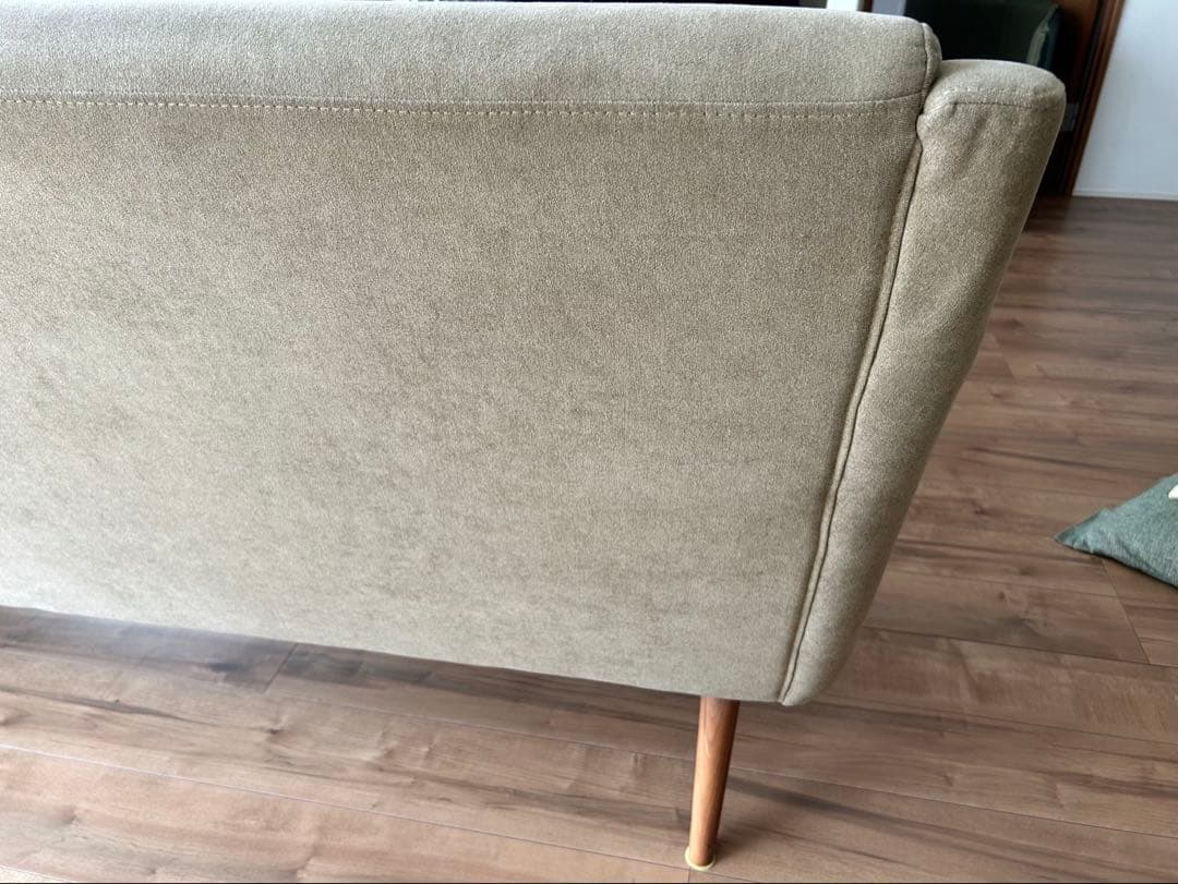 KOLN(コルン)2.5Pソファ　ウォールナット材　ファブリック 　関家具