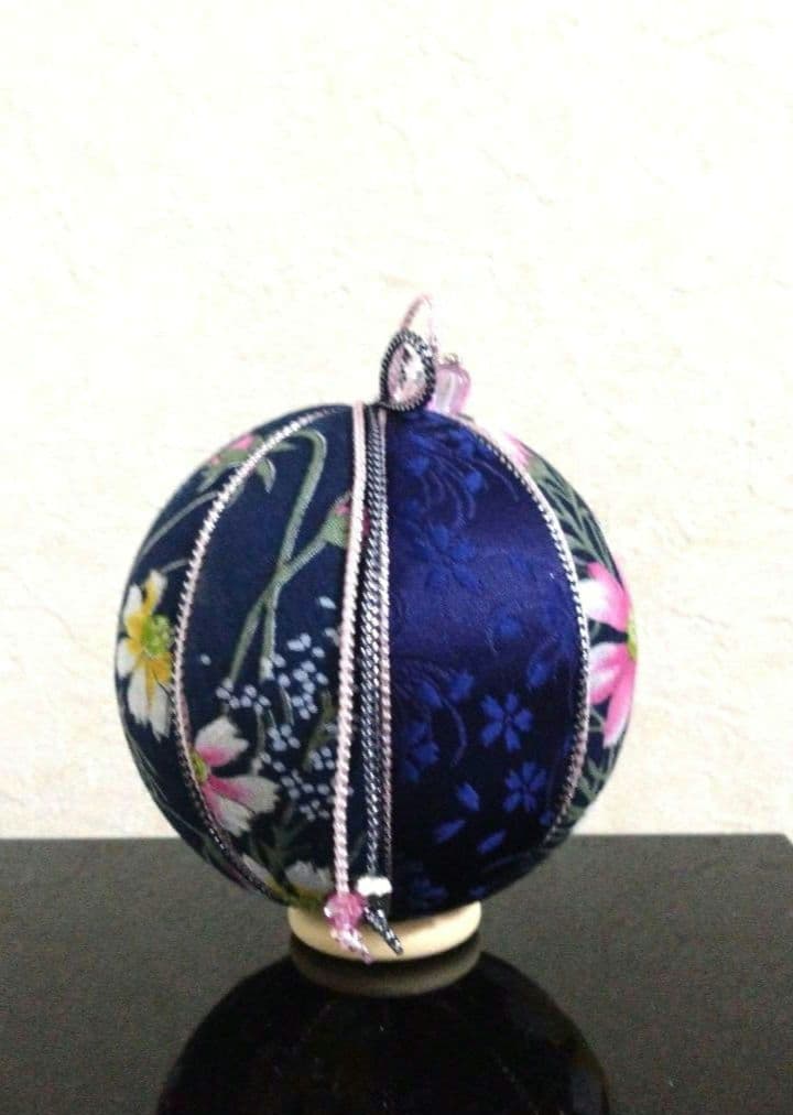 手毬 手鞠 てまり 秋桜 こすもす コスモス No135 ハンドメイド