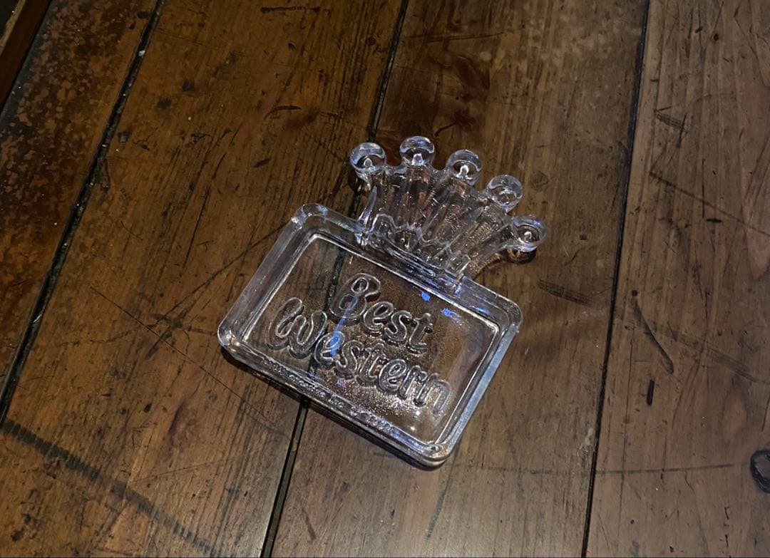 USA ヴィンテージ 灰皿 ベストウエスタン モーテル アメリカ 小物入れ