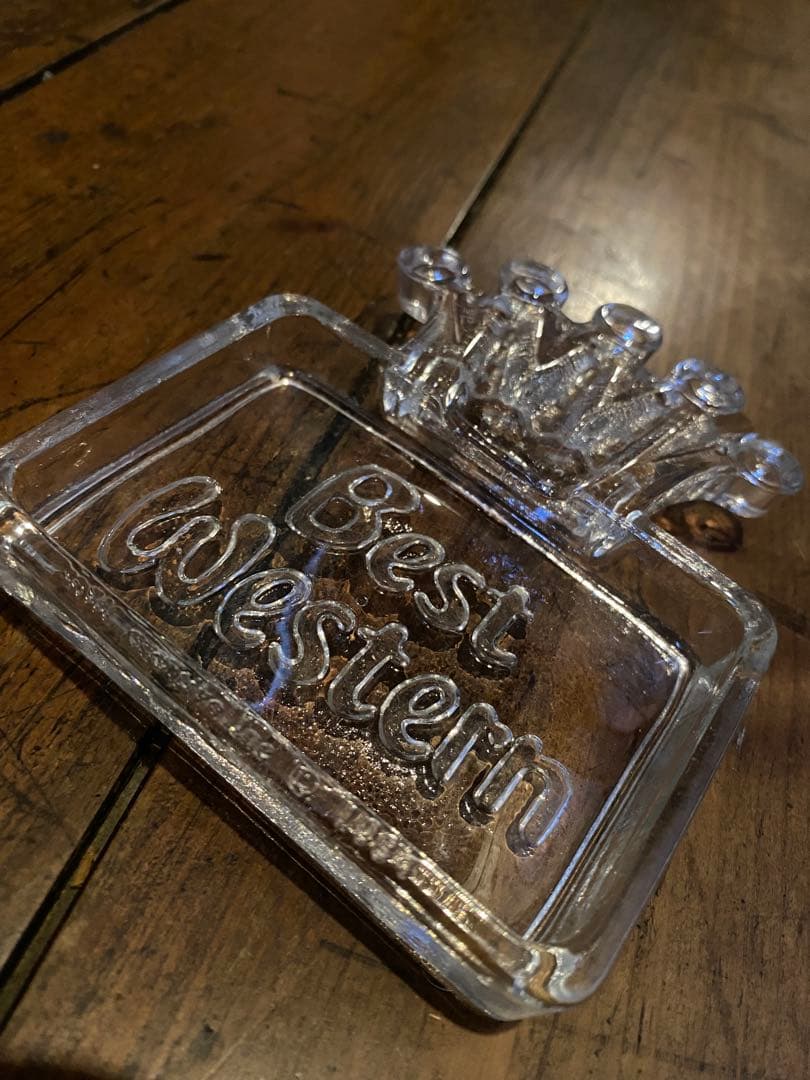 USA ヴィンテージ 灰皿 ベストウエスタン モーテル アメリカ 小物入れ