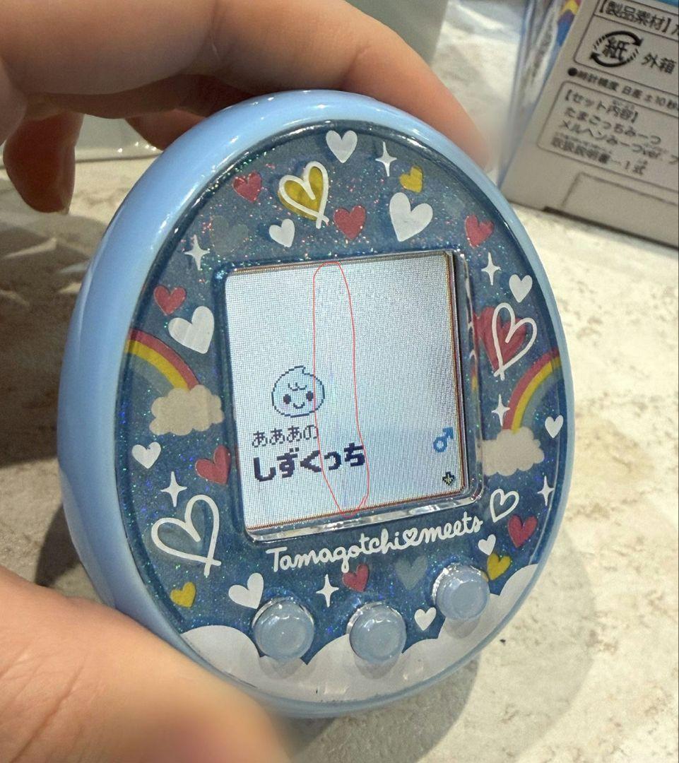 たまごっちみーつ　メルヘン　ブルー　箱あり