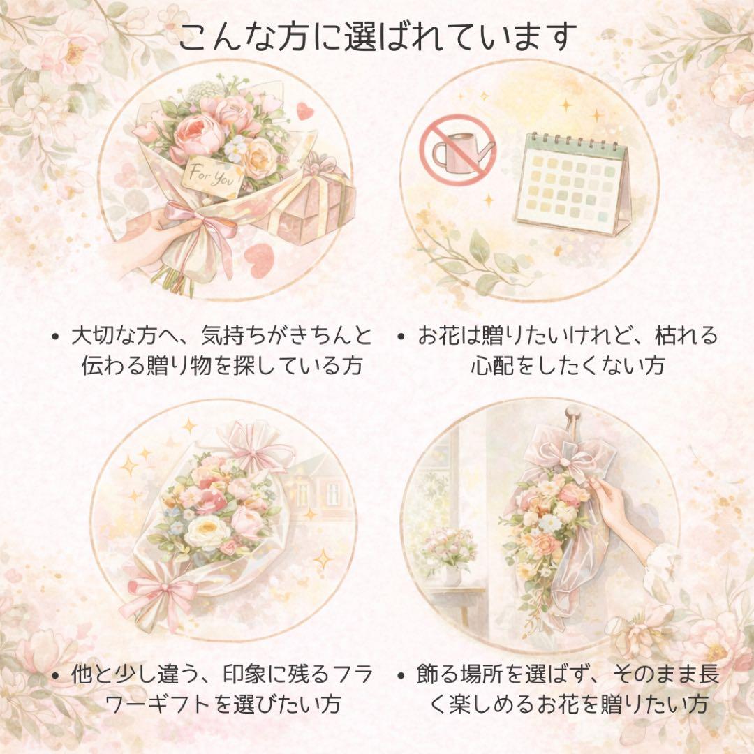 光触媒フラワー アネモネとミモザの春彩ボックスフラワー｜華やか春ギフト 春飾り