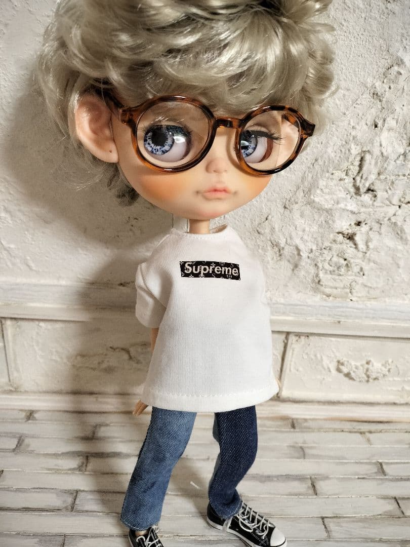 専用☆首傾げ★男の子アウトフィット付き★アイシードール★ネオサイズ22cmドール