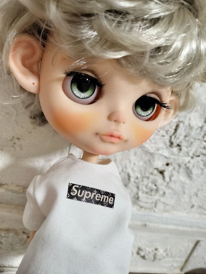 専用☆首傾げ★男の子アウトフィット付き★アイシードール★ネオサイズ22cmドール
