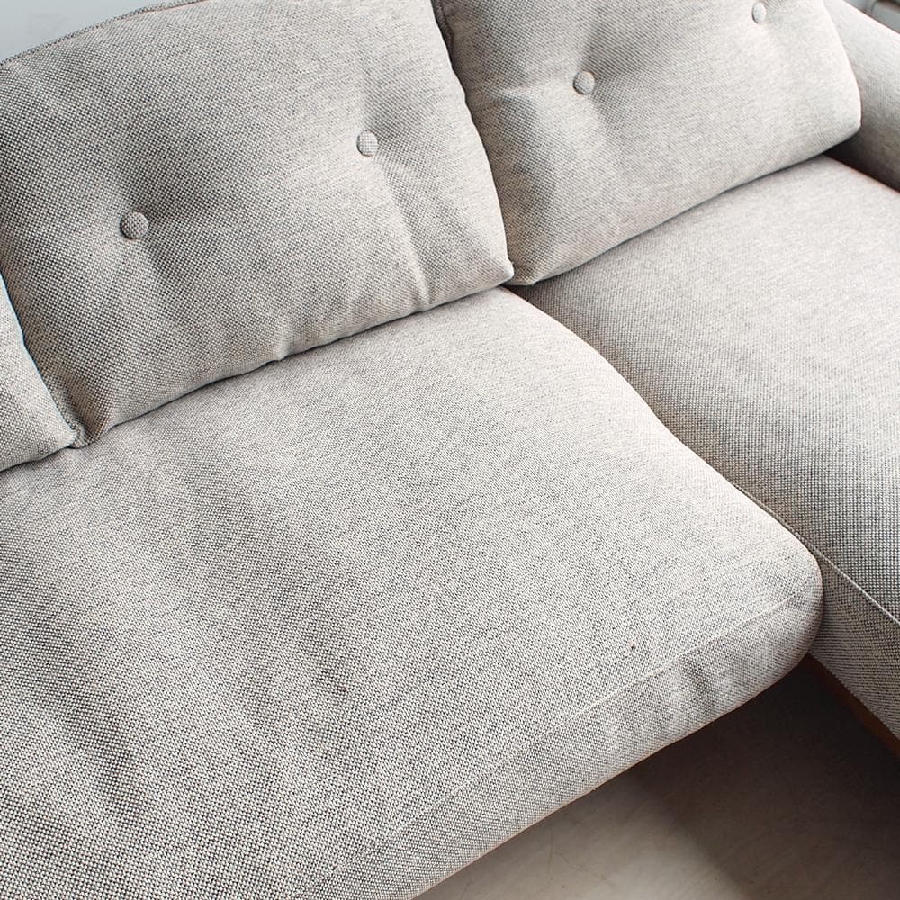 ウニコ/unico ベサン/BETHAN 3人掛け カウチソファ ZR24034