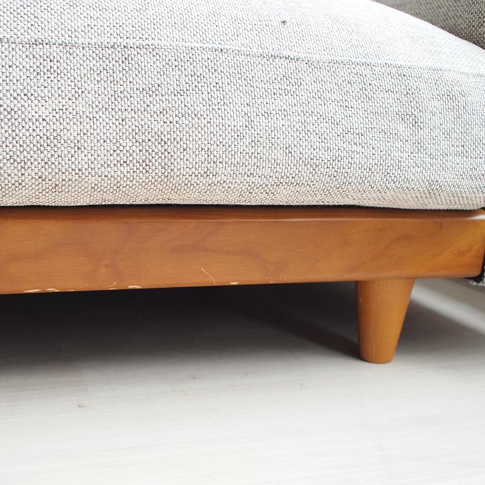 ウニコ/unico ベサン/BETHAN 3人掛け カウチソファ ZR24034