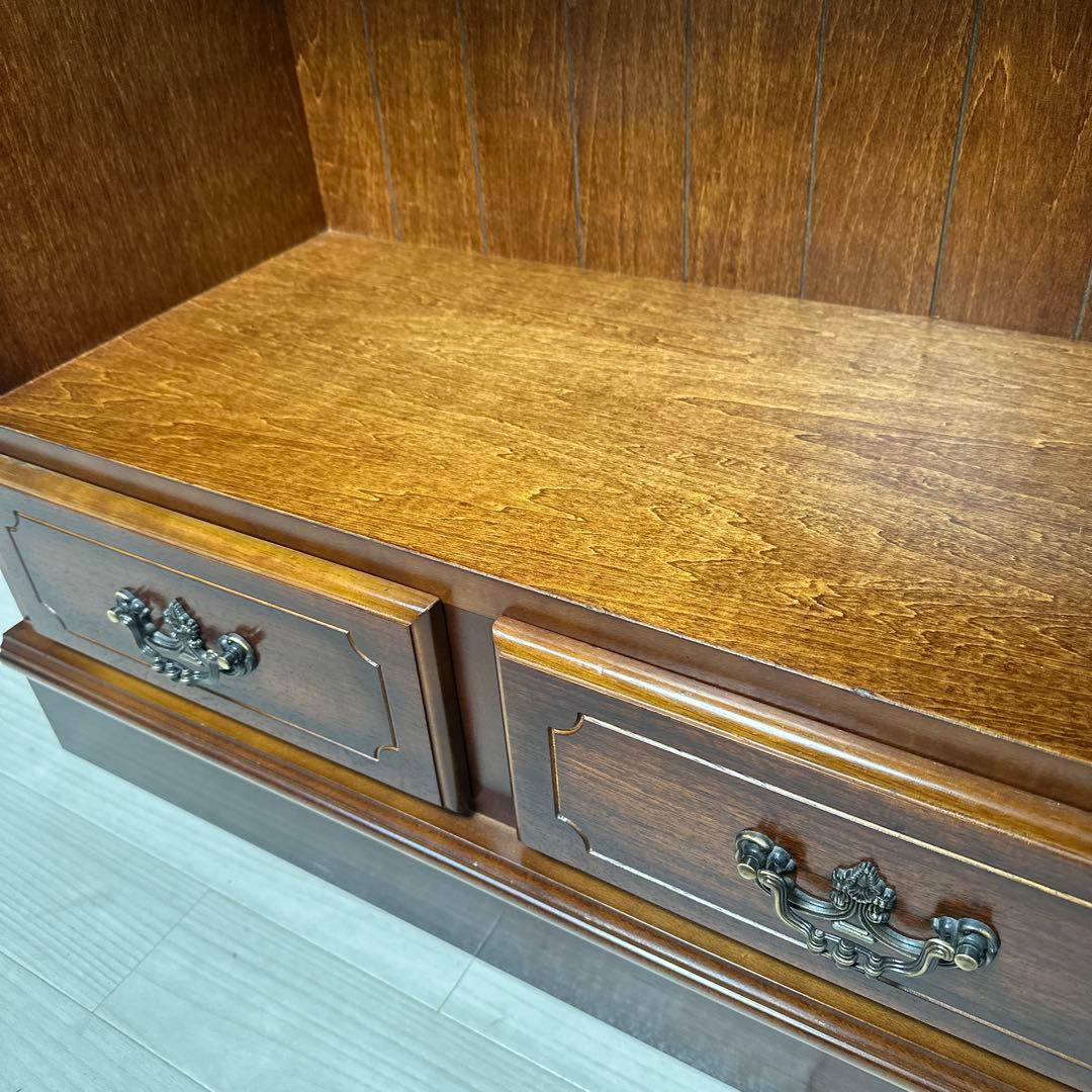 カリモク コロニアル 本棚 書棚 ブックシェルフ オープンシェルフ i1