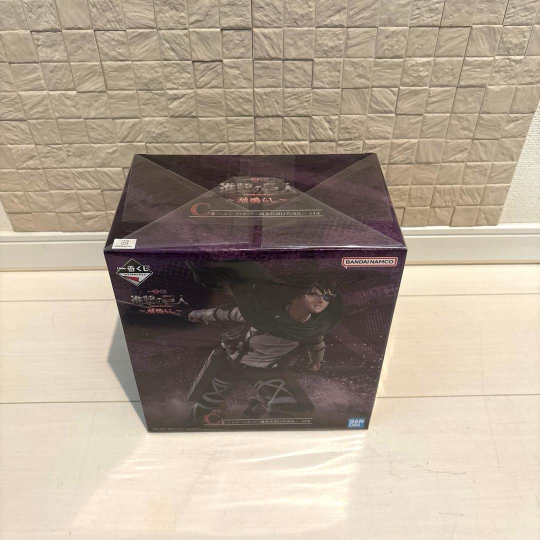 進撃の巨人　一番くじ　ハンジ　フィギュア
