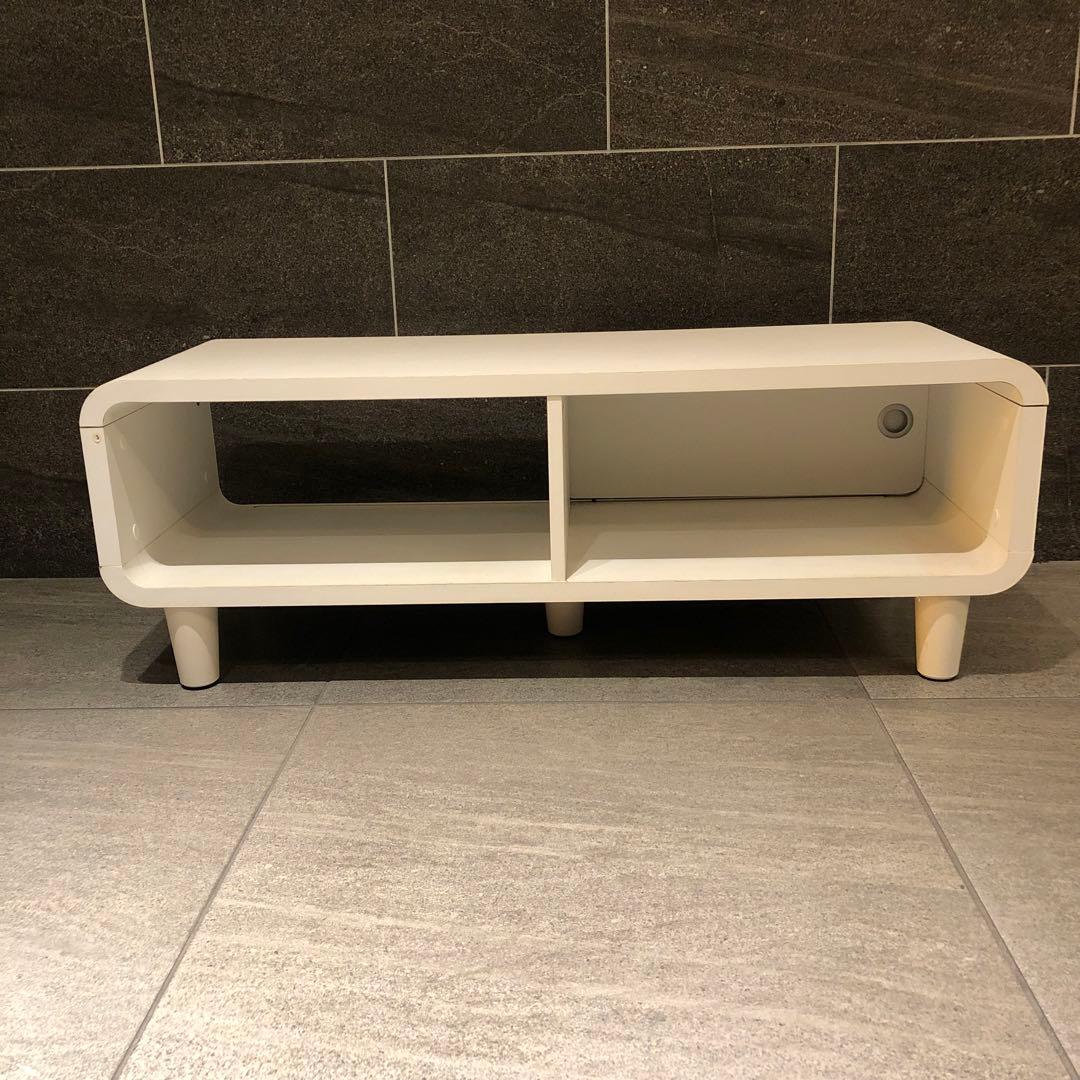 ニトリ　ホワイト テレビボード　クルーズ40 N