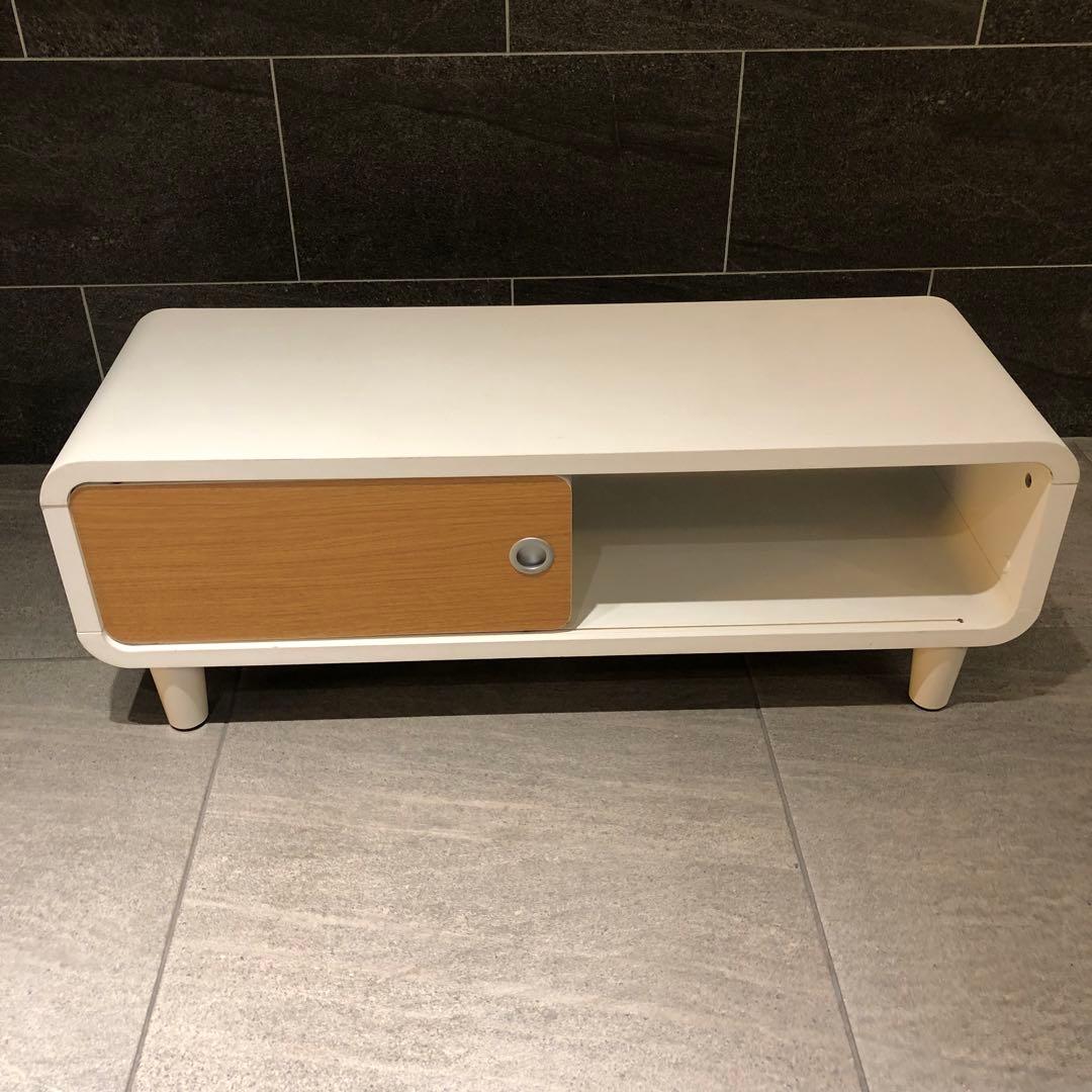 ニトリ　ホワイト テレビボード　クルーズ40 N