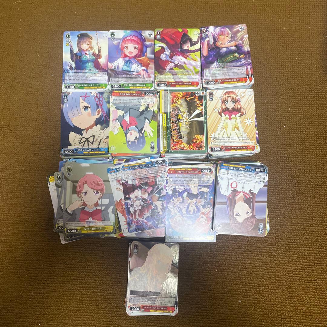 ヴァイスシュバルツ 大量まとめ売り1000枚以上 - メルカリ