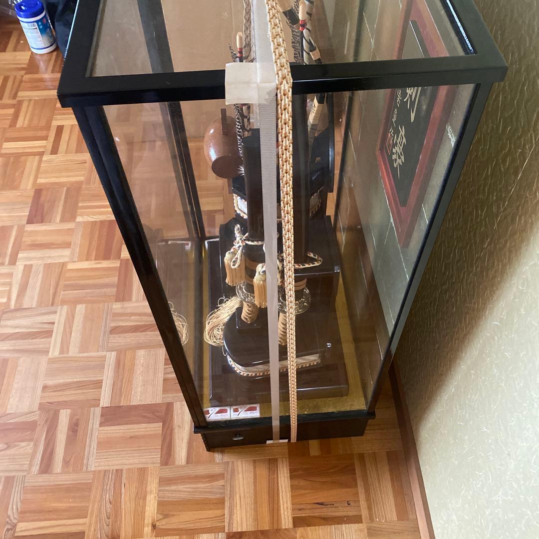 五月人形　剣豪　宝童作　日本刀　御破魔弓飾　33号