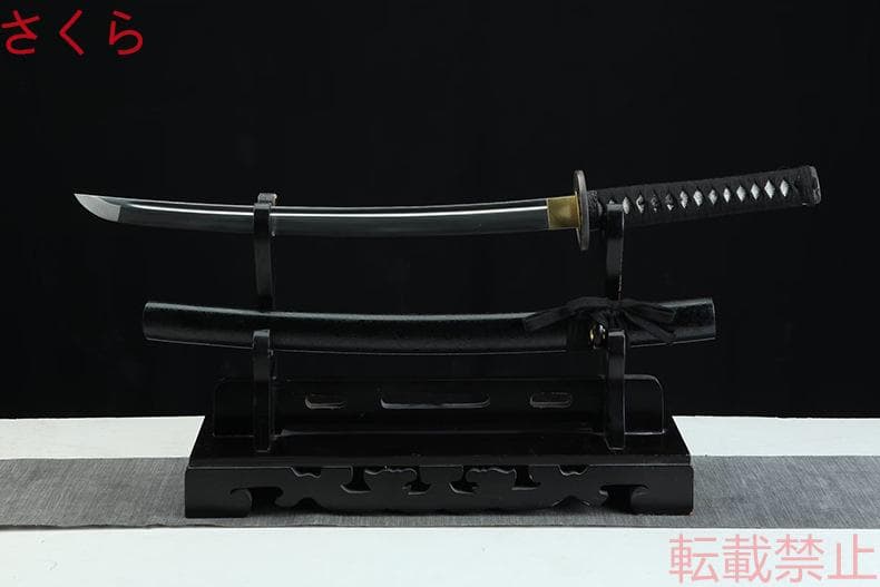 26寸T10焼刃日本三色研【無双ゴースト】 武具 刀装具 日本刀 模造刀 居合刀