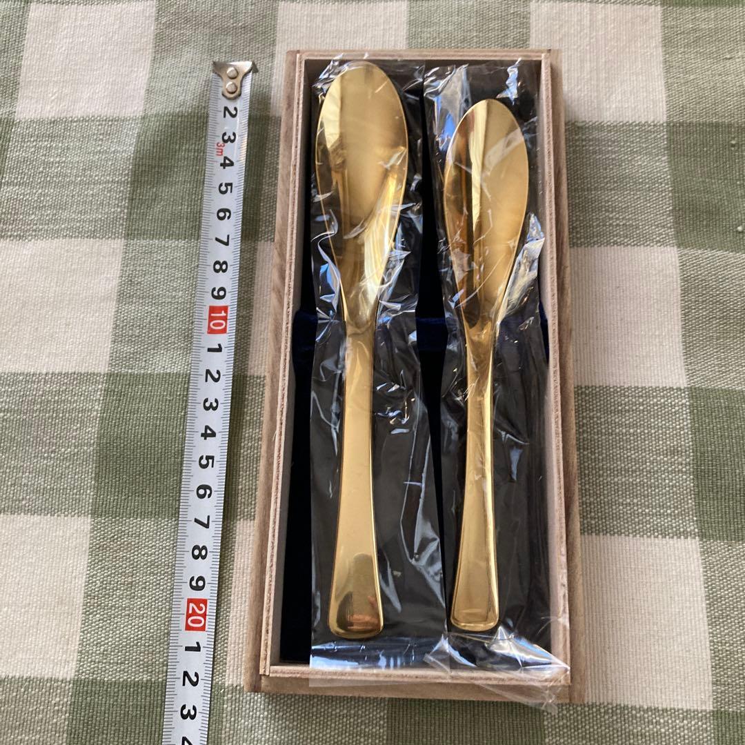 田中貴金属　スプーン　2本