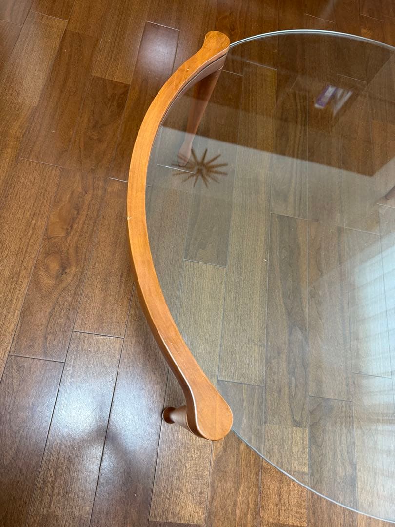 porada GIOTTO ガラステーブル