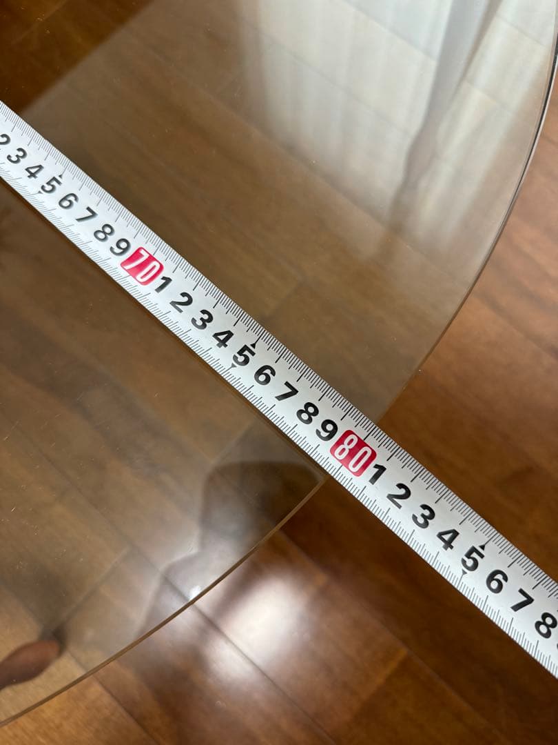 porada GIOTTO ガラステーブル