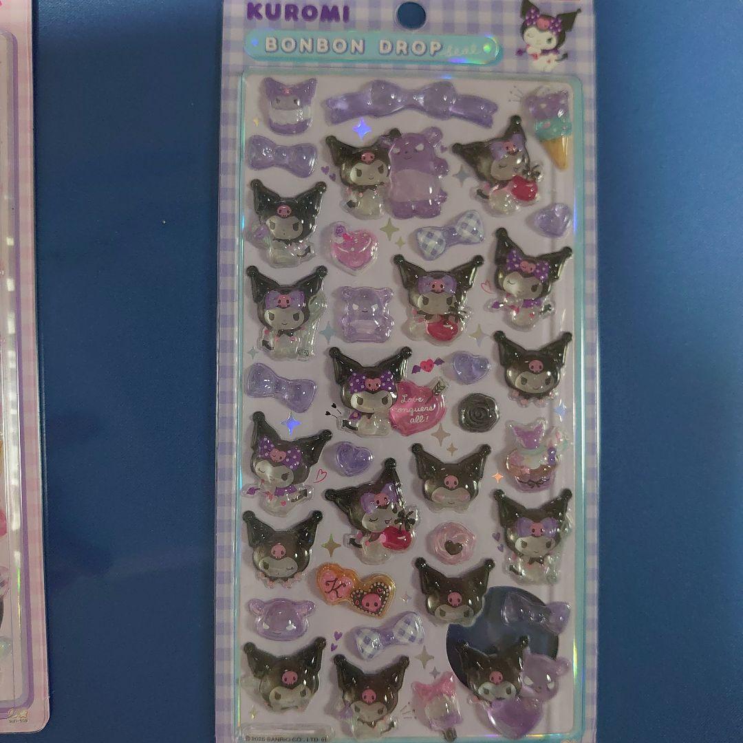 クルミ＆マイメロディ ボンボンドロップシール 2シートセット - メルカリ