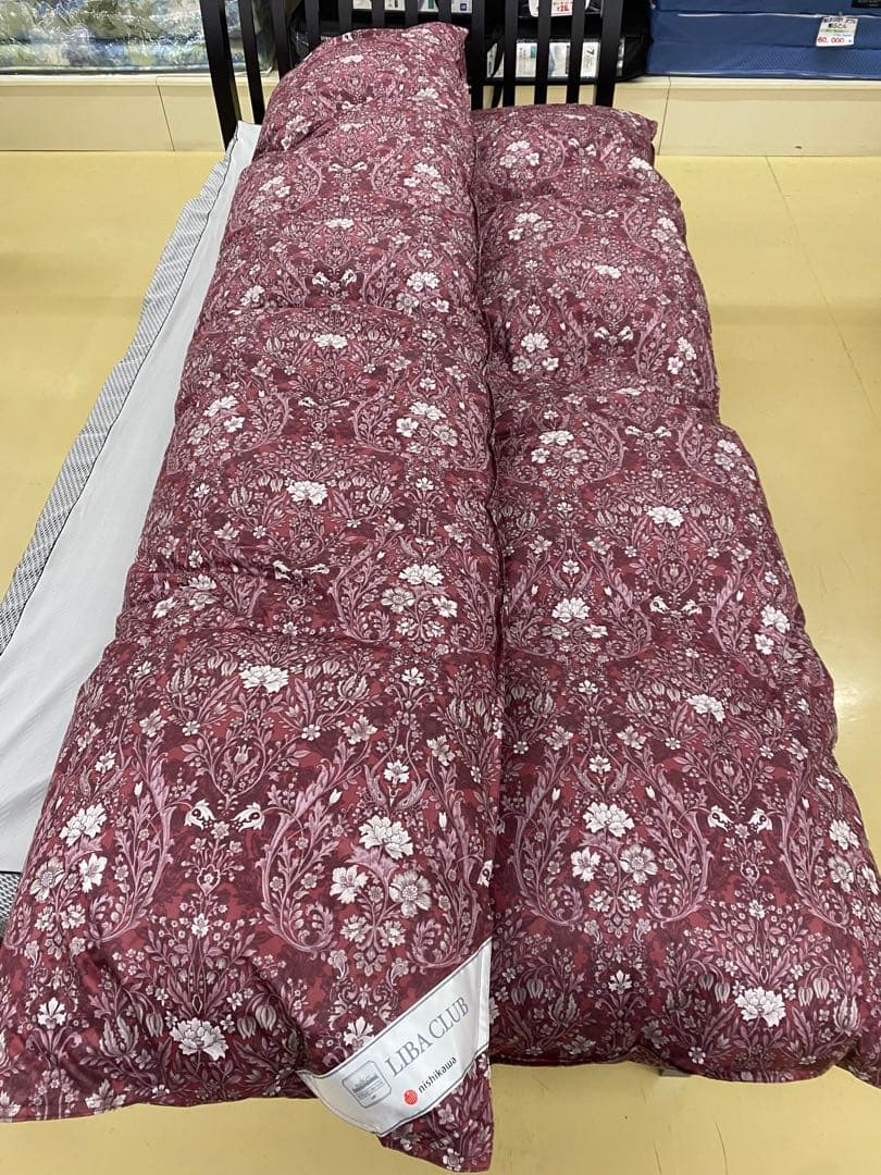 西川 羽毛掛け布団・リバクラブ ハンガリー産グレーグースダウン93