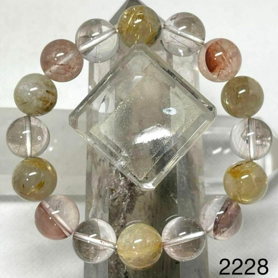 ルチルクオーツ　ライモナイト　パワーストーンブレスレット　内径約16cm 楽天市場】AAA ルチルクォーツ ブレスレット 天然石 パワーストーン