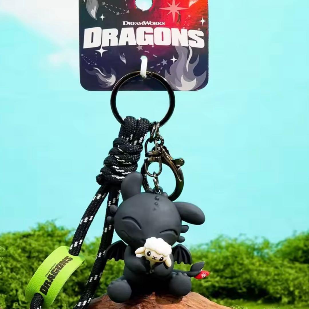 ヒックとドラゴン ナイトフューリー トゥース キーホルダー ストラップ