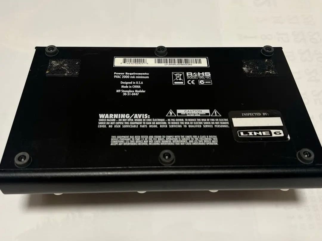 貴重‼︎】Line9 M9 Blue inc.mod品 - メルカリ