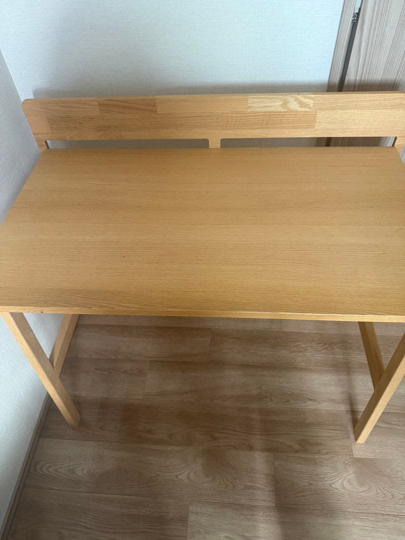 モモナチュラル シンプルデスク