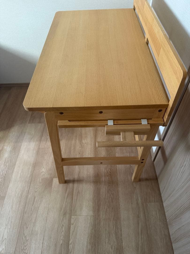 モモナチュラル シンプルデスク