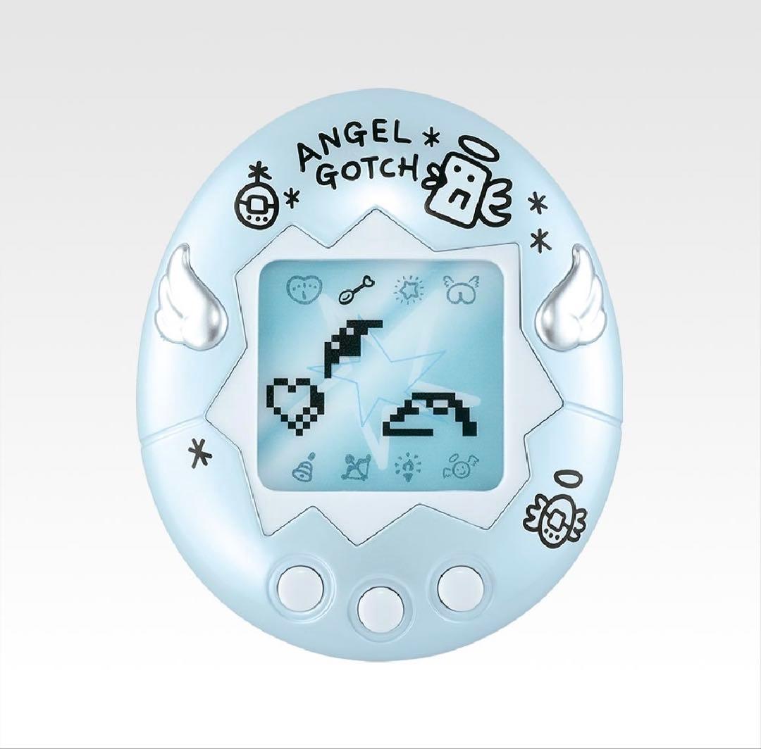 たまごっち 一番くじ C賞 てんしっち コンパクトミラー【ブルー