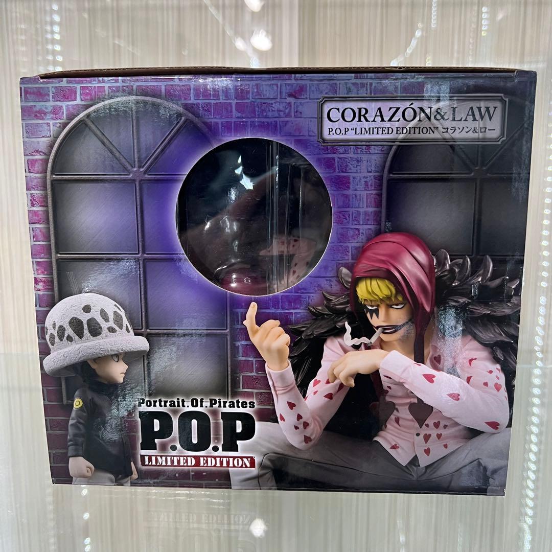 ワンピース フィギュア POP LIMITED EDITION コラソン＆ロー - メルカリ