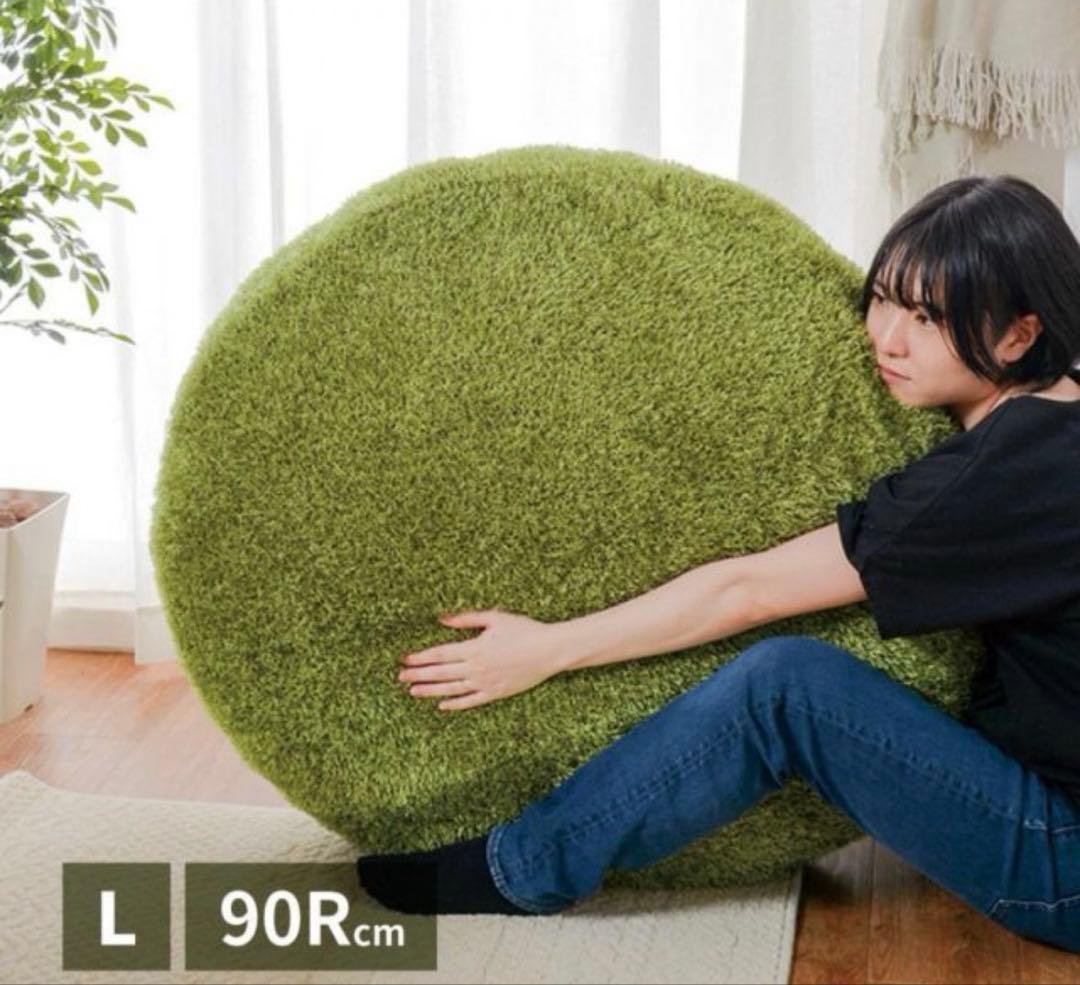 ■リアル芝生風生地のもちもちクッションシーヴァ