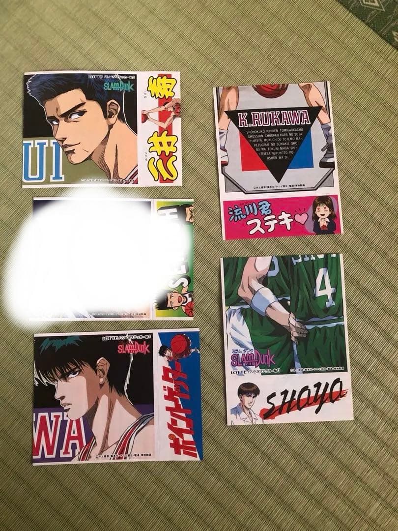 スラムダンク ステッカーセット レア