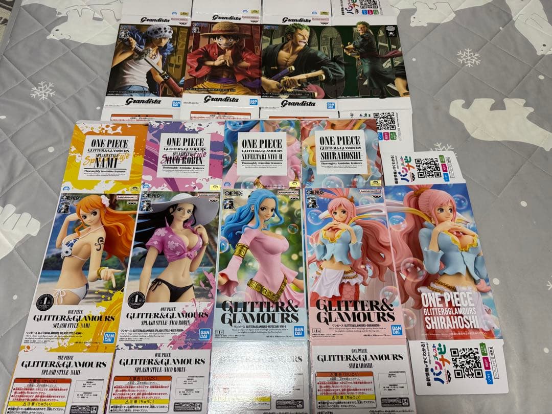 ワンピースフィギュア空箱まとめ売り