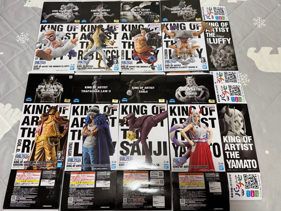 ワンピースフィギュア空箱まとめ売り